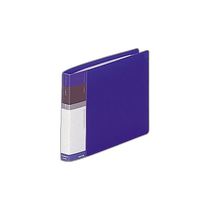 Lihit Lab Job folder transparent plug B6E13 hole 20 plug bag blue N46