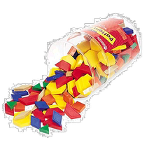 (Direct mail from Japan) Learning Resources Arithmetic Textbook Wooden Graphic Blocks 250 LER