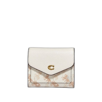 Japan Direct Mail COACH Womens Small Carriage Print Wallet C3161 B4RGL