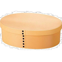 (Direct Mail from Japan) Tatsumiya Antibacterial Single Layer Lunch Box Large 800ml Oval Beige 30
