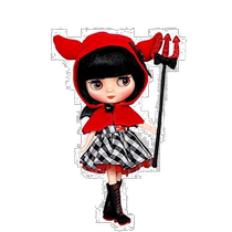 (Japan Direct Mail) Dolomite (Neo Blythe) dolls cuddly small demon dolls