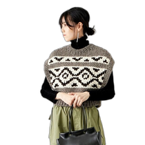 Japan direct mail RhodolirioN womens wool cashmere knitted vest NQ887 NQ887