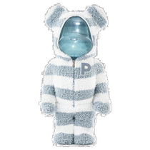 Japan Direct Mail Bearbrick1000 % Violent Bear Building Blocks Bear Tide Play Hand Office Big Swing Piece Model Paparazzi