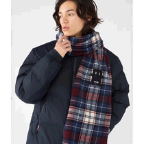 Direct mail from Japan TOMMY HILFIGER Tommy Hilfiger warm hemp pattern scarf for men and women