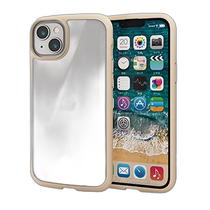 (Direct mail from Japan) Elecom iPhone 14P mobile phone case impact-resistant transparent back