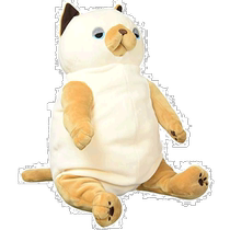 (Direct mail from Japan) SHINADA GLOBAL soft cute kitten plush doll SIAM L MONE-0350S