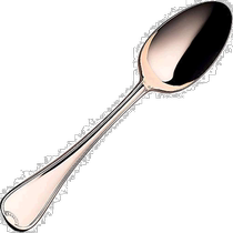 (Direct mail from Japan) Luckywood Tiara Pink Gold Dessert Spoon 18 8cm Tableware Knife