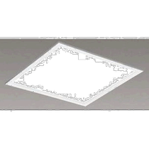 (Direct mail from Japan) Toshiba Lighting Tenqoo Square Panel Light Installation Equipment 27 5cm Embedded Adjustable