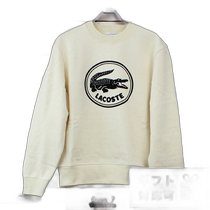 Japan direct mail LACOSTE unisex cotton sweatshirt SH7582 BEIGE