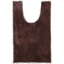 (Japanese direct mail) Oka dry degree Good Dnature long Toilet Ground Mat 105 * 65cm brown