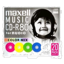 (Direct mail from Japan) Maxell Maxell Burnable Disc CD-R 20 pieces CDRA80MIX S1P