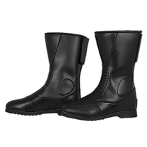 (Direct mail from Japan) Komine rear zipper boots K202 302 black 24 0 cm motorcycle car