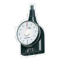 (Direct Mail from Japan) Panasonic Timing Socket (3 Hours Type) 1 Meter Cable Black