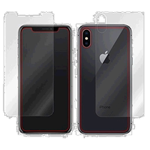 (Direct mail from Japan) Miyavix mobile phone tempered film iPhone X double-sided anti-fingerprint reflective LCD