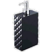 (Direct mail from Japan) Yamazaki Yamazaki Liquid Container for Bathroom Black W5 5×D11 5×H24cm
