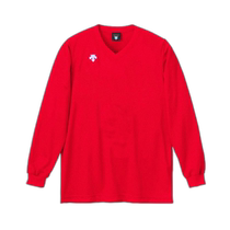 Japan direct mail Descente long-sleeved volleyball shirt DSS-4311B-RED