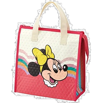 (Japan Direct Mail) Skater Skakeda Pao Cold Lunch Bag Non-woven Mickey Mouse Minnie FBC1-A