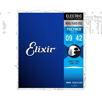 (Direct mail from Japan) ELISEL electric guitar strings POLYWEB high-tech processing Super Light