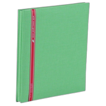 (Direct mail from Japan) Sedia fabric laminated self-adhesive photo album 20 sheets green XP-1002