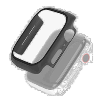 (Direct Mail from Japan) Ilike Apple Smart Watch 40mm Protective Case Glass Black AW 40CSPCGBK