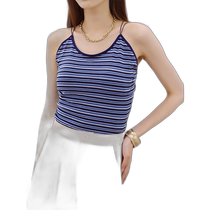 Japanese direct mail EVRIS womens striped camisole with chest pad 372442706001