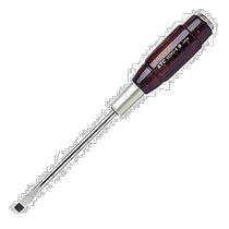 (Direct Mail from Japan) Precision Mechanical Tools Wooden Handle Through Slotted Screwdriver Head Width 8mm D12M