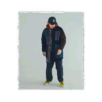 Japanese direct mail Japanese trend GYM MASTER monster pocket long-sleeved shirt jacket