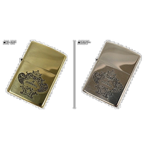 Japan Direct mail Orobianco lighter oil ZIPPO men and women in golden silver ORZ-002