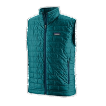 Daily fashion running errands Patagonia Patagonia mens vest dark green sleeveless everyday versatile