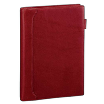 Raymay Fuji da Vinci Vegetable Tanned Buffalo Account Laptop Notebook Red