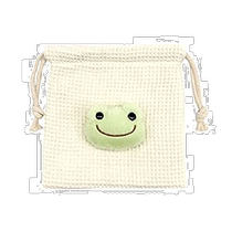 Japan Direct Mail (Japan Direct Mail) Nakajima Pumping Rope Wrap Frog Face White 173799-22