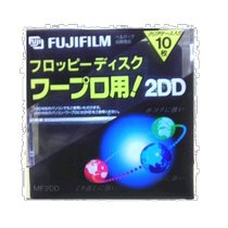 (Direct mail from Japan) Fujifilm word processor 3 5-inch 2dd floppy disk 10 sheets unformatted