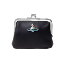 Japan Direct Mail VIVIENNE WESTWOOD Womens Mini Wallet NAPPA FRAME Black 5201
