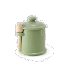 Japan direct mail Japan direct mail zero japan Mino ware sealed jar with lid ceramic tea jar coffee powder storage