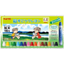 (Japan Direct mail) Patong Pental Zuko Colour Crayon Transparent Label Volume 16 Color PTCGP1-16