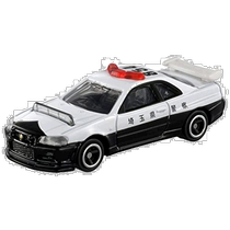 (Japan Direct Mail) Многократная карта красоты No 1 Nissan Skyline Vehicle Model Toys GT-R (BNR34) Police Car (BP)