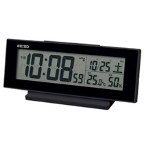 Japan Direct Mail (Japan Direct Mail) Seiko Seiko Digital Alarm Clock Always Lighted Part Black 82×206×