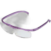 Japan Direct Mail (Japan Direct Mail) Hazuki Glasses Magnifier 1 85x Purple 496459473