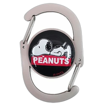 (Direct mail from Japan) Nakajima Corporation Peanut Snoopy W Carabiner Lying Down