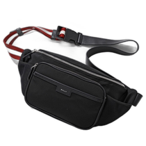 Japan direct mail BALLY waist bag CODE BELT BAG MAS01W NY223 mens waist bag crossbody bag