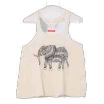 Japan direct mail CAYHANE ladies Thai imported elephant print vest TXX4658