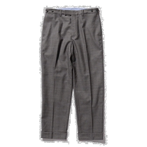 Japan direct mail BEAMS PLUS mens plaid casual pants high-grade wool blend material comfortable and breathable3