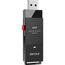 (Japan Direct mail) Bafarro Buffalo Mobile SSD Solid State Hard Disk 1 0TB USB3 2 Gen1 Black