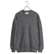 Japan direct mail PORT BY ARK mens round neck wool sweater light and comfortable soft touch autumn