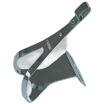 (Direct mail from Japan) Mks Mishima bicycle pedal accessories grade steel foot clip M size
