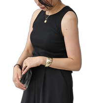 Japan direct mail Deuxieme Classe womens comfortable cotton blend tight vest 24070500409010