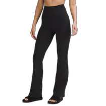Japanese direct mail GrooveNulu womens high-waisted bell-bottom pants lululemon Lululemon LW5EIKA
