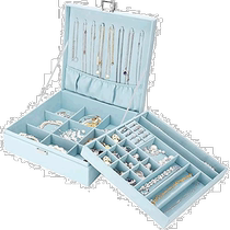 (Direct mail from Japan) ProCase jewelry box organizer for women 2-layer jewelry display storage box