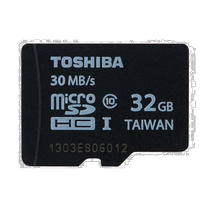 (Direct mail from Japan) Toshiba microSD card 32GB memory card overseas packaging SD-C032GR7AR3