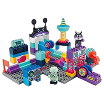 (Direct mail from Japan) Bandai Magnetic Building Block Toy Bread Man Advance Mold Making Factory